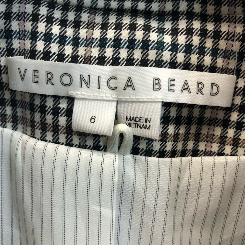 Veronica Beard blazer, plaid, EUC 1195 - Picture 6 of 9